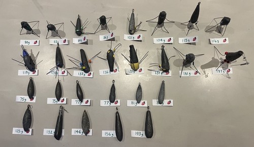 27x salvaged lead sea fishing - 27x,