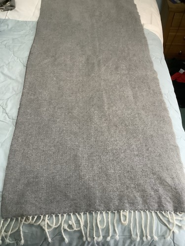 Pure cashmere fringed - cashmere,