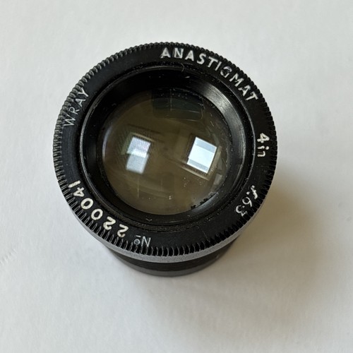 Vintage wray anastigmat 4in - vintage,
