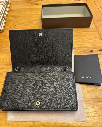 Gucci ladies black leather - ,