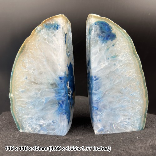 Agate bookend natural - bookend,