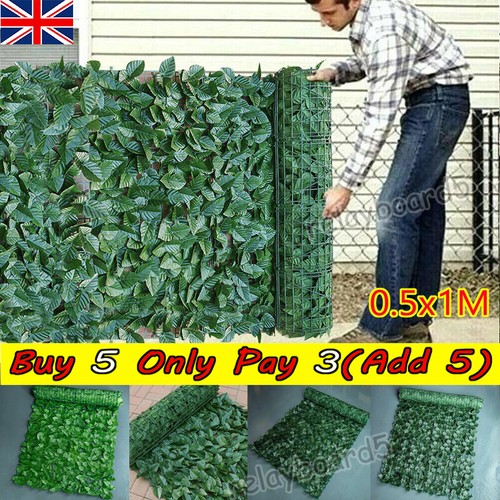 Artificial hedge ivy leaf - 1m,