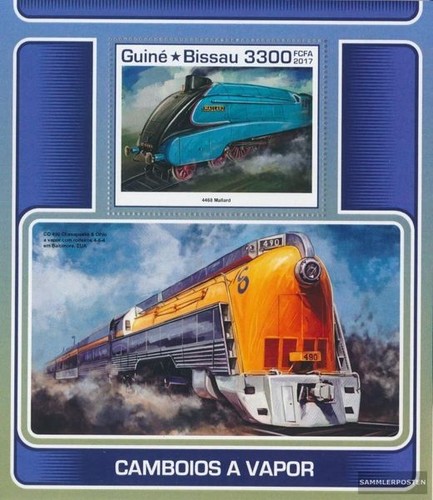 Stamps guinea bissau 2017 - guinea-bissau,
