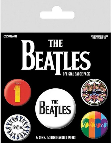 The beatles button badges 5 - the,