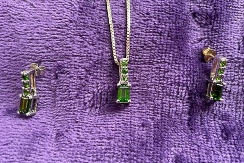 Gems set chrome green - tv,