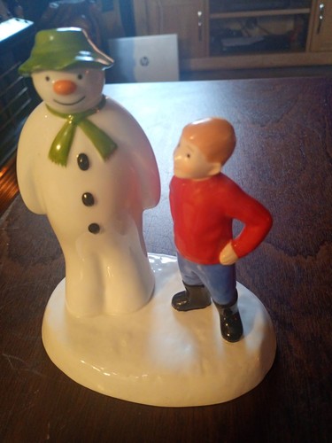 Coalport the snowman - coalport, figure