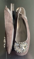 Boden Size 4/EU37 Brown Suede