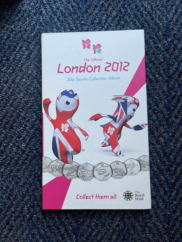 Olympic 50p collector album - collector,