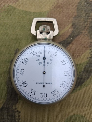 Ww2 elgin timer stop watch - timer,