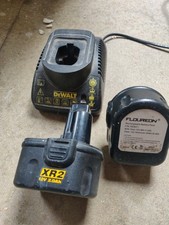 Dewalt DC9071 12V Battery X2 + Charger DE9071 DE9074 DE9075 (Used) 