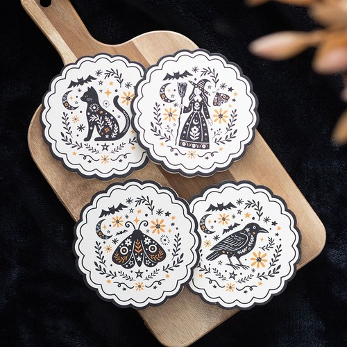 Gift set mdf boxed coasters - gift,