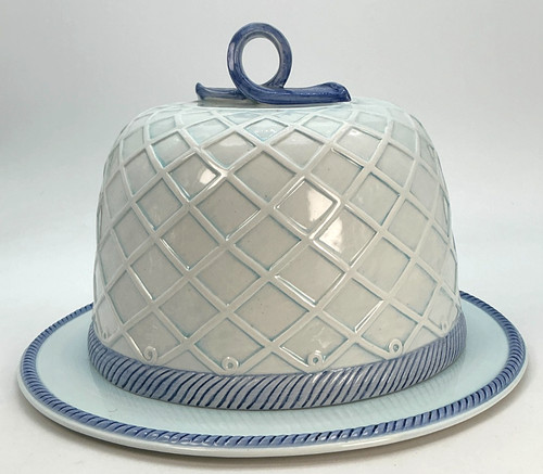 Cake plate large dome - cake,