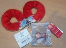 Ann Summers Plush Red Faux Fur