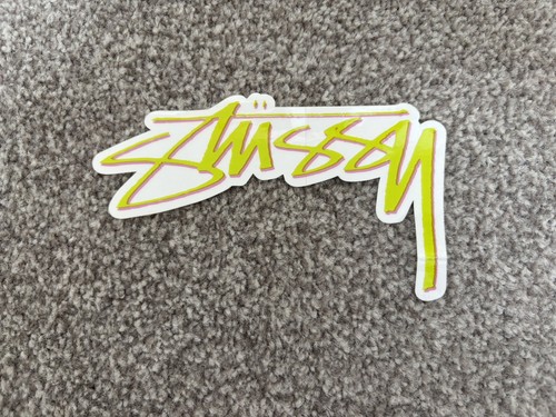 Stussy script sticker - stussy,