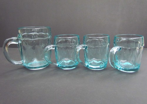 Four vintage faceted - vintage, 64