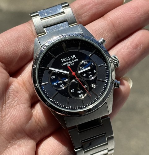 Pulsar chronograph date 100m - chronograph,