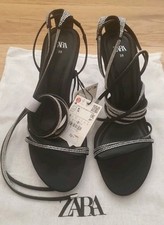 ZARA BLACK Sparkly WRAP / TIE