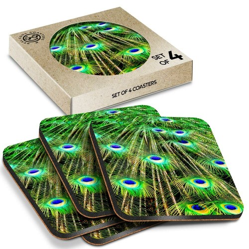 Boxed square coasters - 4,