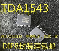 10PCS D/A Converter IC   DIP-8 TDA1543  #F23