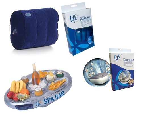 Choose from spa - hot, tub