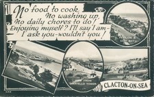 Clacton on sea; 4 views; real