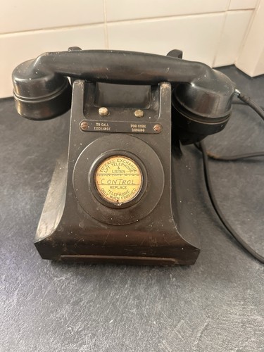 Vintage gpo bakelite - gpo, manual