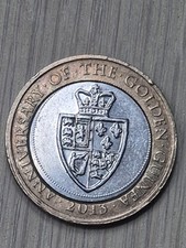 ☆MINTING ERROR☆£2 Two pound Coin Anniversary Of The Golden Guinea GBP 2013