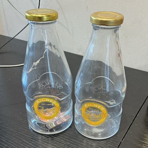 Kilner club glass milk bottles - kilner,