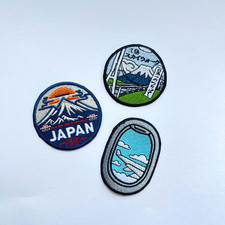 Japan Travel Patch Set Mount