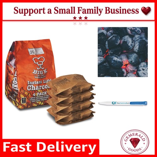 Instant light bbq charcoal - instant,