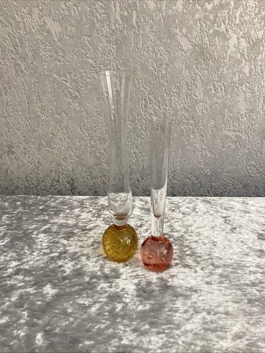 Bud vases vintage hand - vintage,
