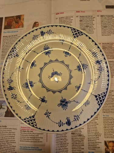 Blue denmark tea plates - denmark,