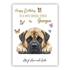 English Mastiff Personalised