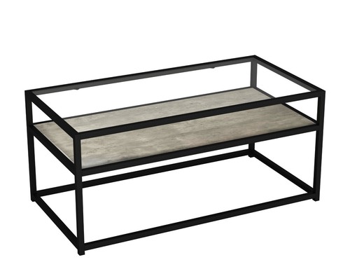 Tier coffee table concrete - coffee,