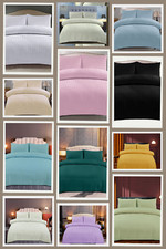 Seersucker duvet set poly - seersucker,
