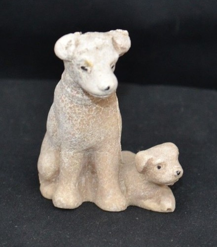 Soapstone other stone - or, dog