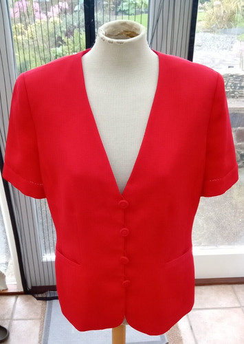 Jacques vert red short sleeved - red,