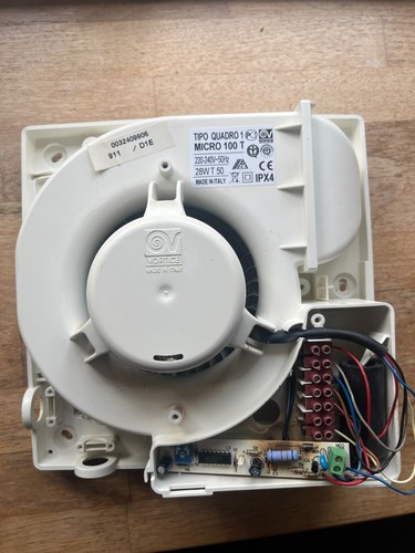 Vortice micro 100 bathroom fan - vortice,