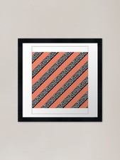 Raindrops I Salmon Small
