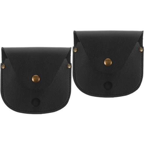 2pcs black watch pouch - 2pcs, pu