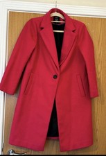 Dept 19 Bright Pink Wool Blend