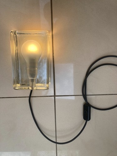 Ice block lamp design house - ice, by