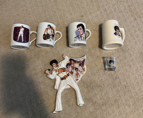 Elvis presley ceramic - elvis,