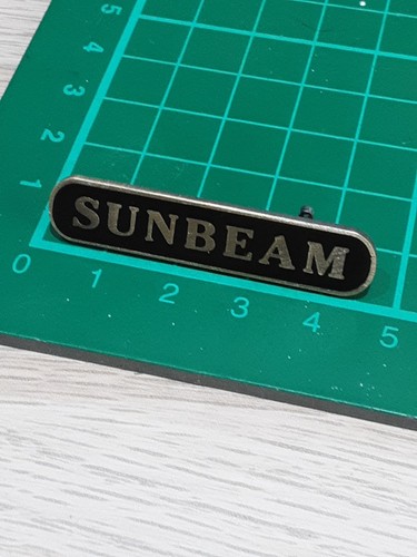 Sunbeam motorcycle pin badge - sunbeam,