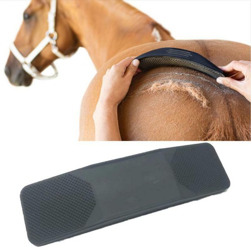 Horse grooming massage brush - grooming,