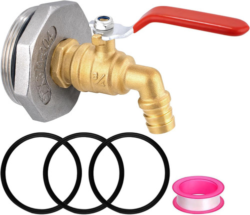Inch drum faucet - 2, brass