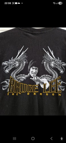 Bruce lee black graphic - bruce,