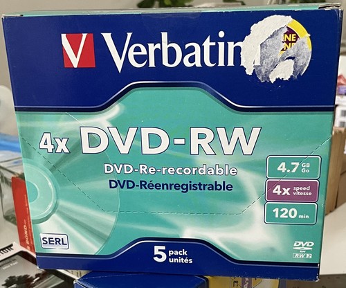 Verbatim dvd 7gb pack - 4x, 4.7gb