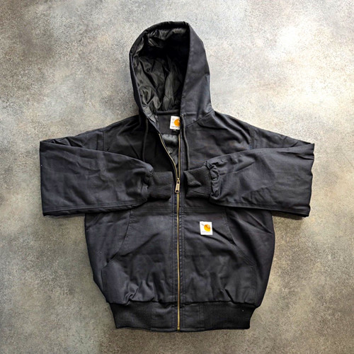 Carhartt men black full zip - men's,