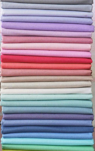 Tilda fabric solid colours - tilda,